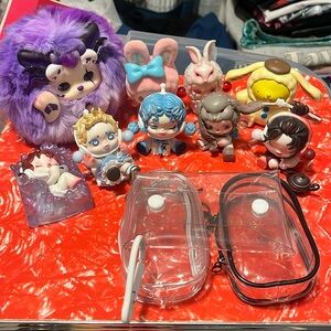 POP MART SKULLPANDA SANRIO BLIND BOX FIGURINE BUNDLE LOT